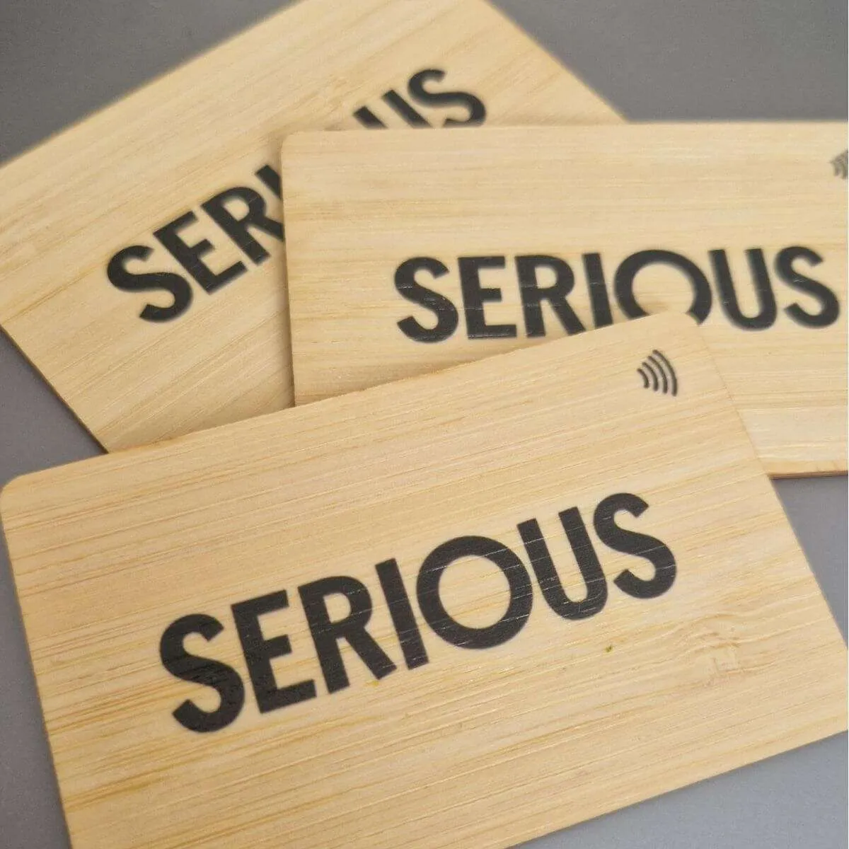 Bamboo NFC Business Card
